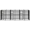 Outdoor Dog Kennel Steel 119 ftï¿½ï¿½
