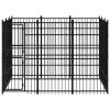 Outdoor Dog Kennel Steel 89.2 ftï¿½ï¿½