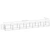 Dog Kennel Silver 75.3 ftï¿½ï¿½ Steel